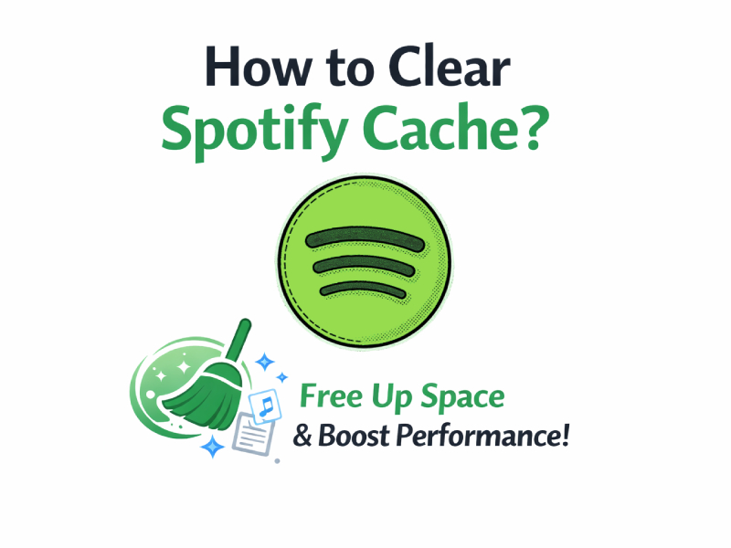 How to Clear Spotify Cache?