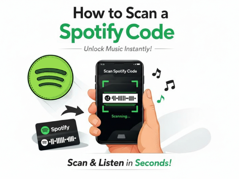 how to scan a spotify code