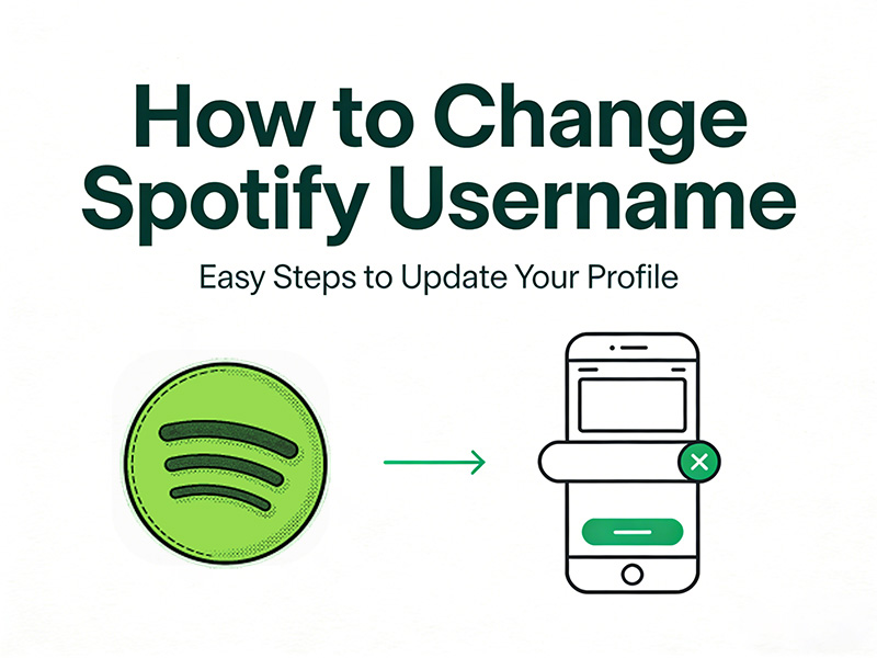 How to Change Spotify Username