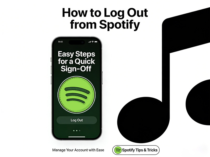 How to Log Out from Spotify
