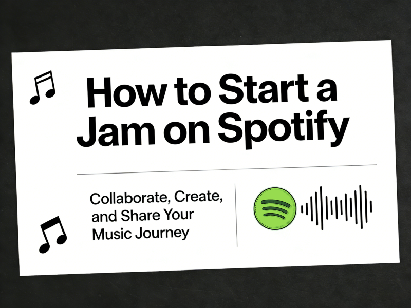 How to Start a Jam on Spotify