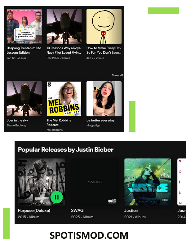Key Features of Spotify Lite Mod APK