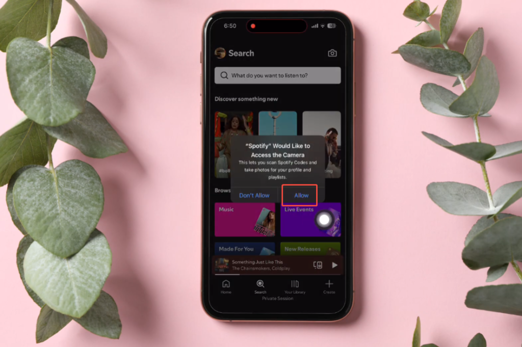 how to scan a spotify code