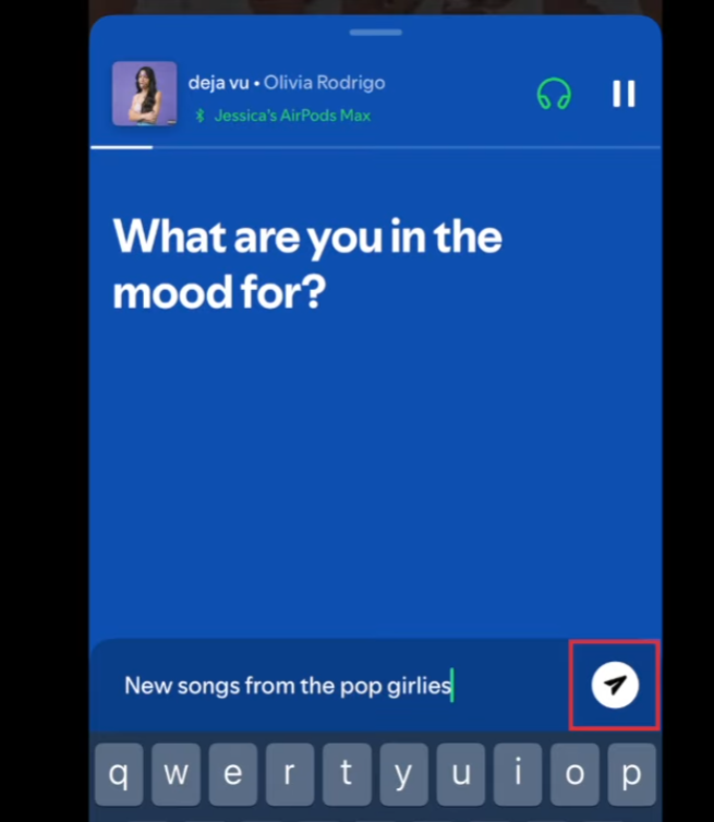 how to prompt spotify dj