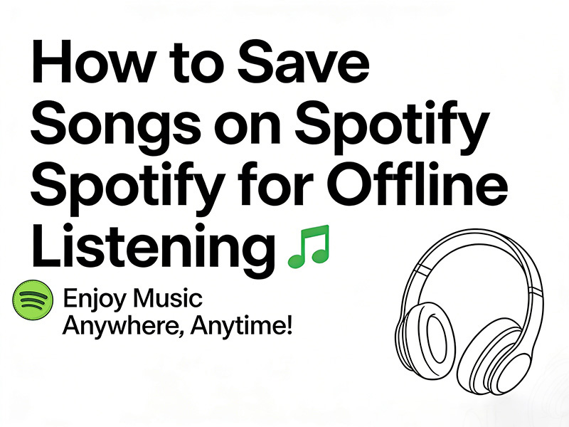 How to Save Songs on Spotify for Offline Listening