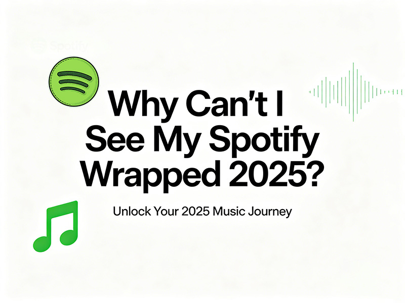 Why Can't I See My Spotify Wrapped 2025