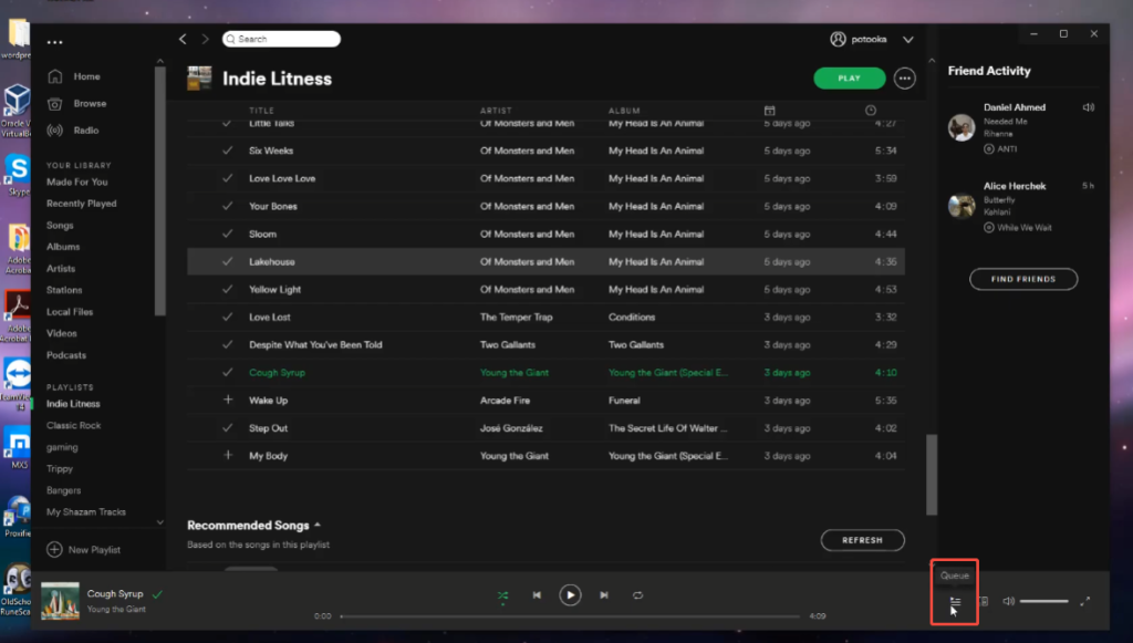How to Clear Spotify Queue?