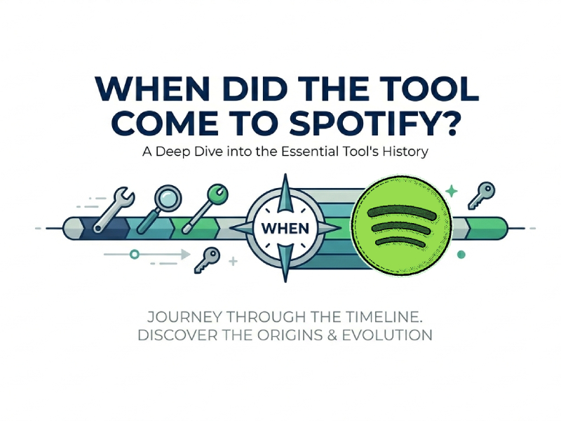 When Did the Tool Come to Spotify?