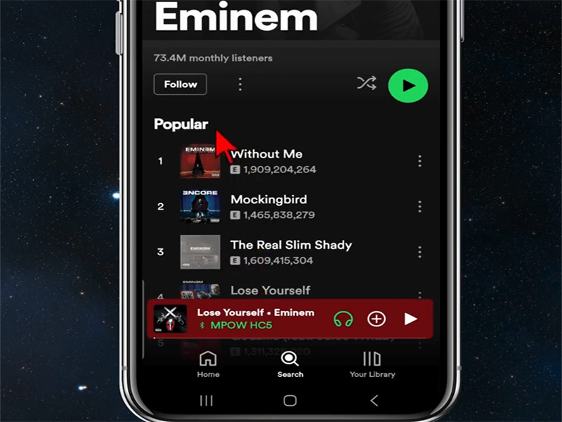 How to See Streams Per Song on Spotify Playlist