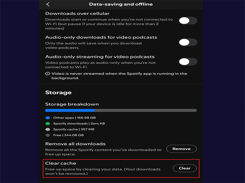 How to Clear Spotify History