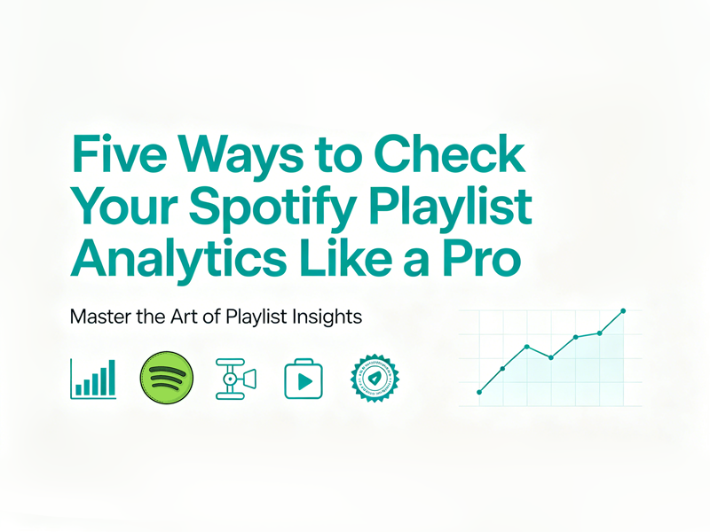 Five Ways to Check Your Spotify Playlist Analytics Like a Pro