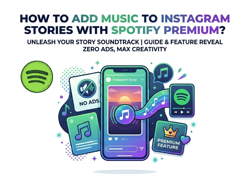 How to Add Music to Instagram Stories with Spotify Premium?