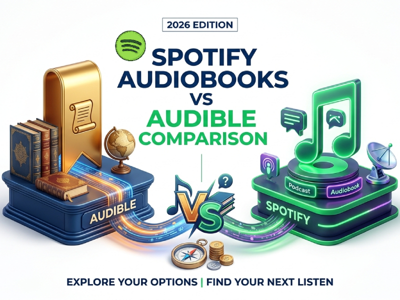 Spotify Audiobooks vs Audible: The Hidden Trade-Off Most Listeners Miss