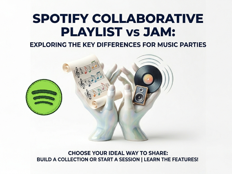 Spotify Collaborative Playlist vs Jam: What’s the Difference?