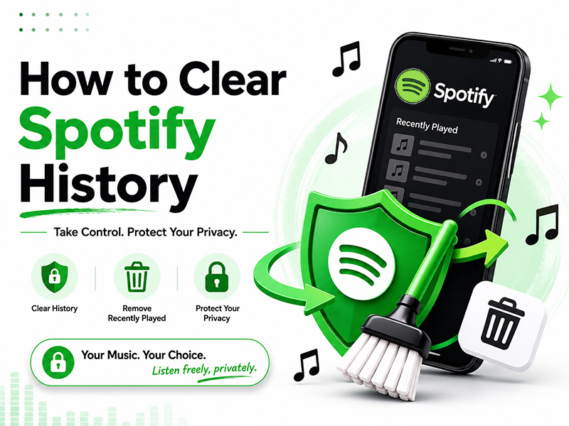 How to Clear Spotify History