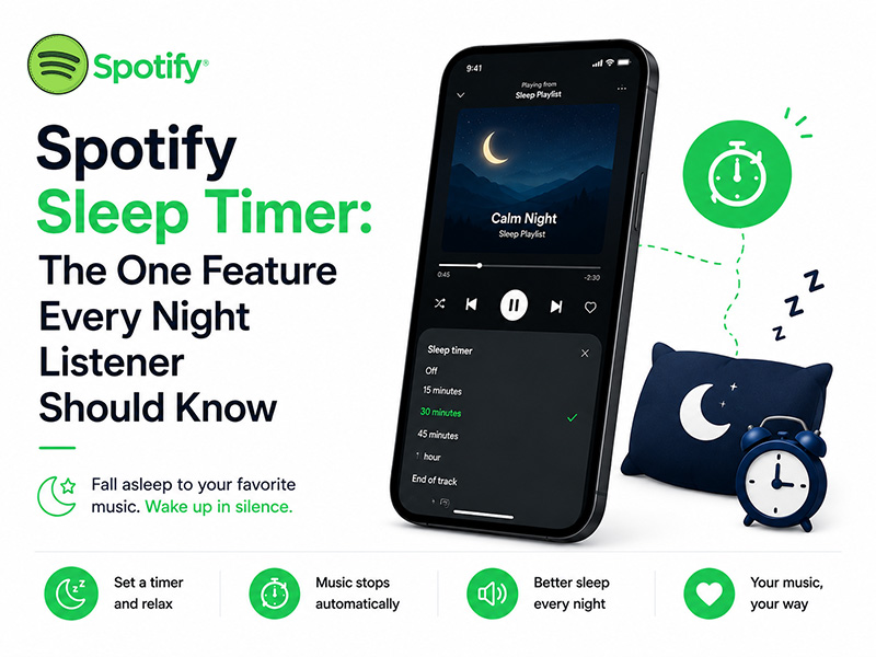Spotify Sleep Timer: The One Feature Every Night Listener Should Know
