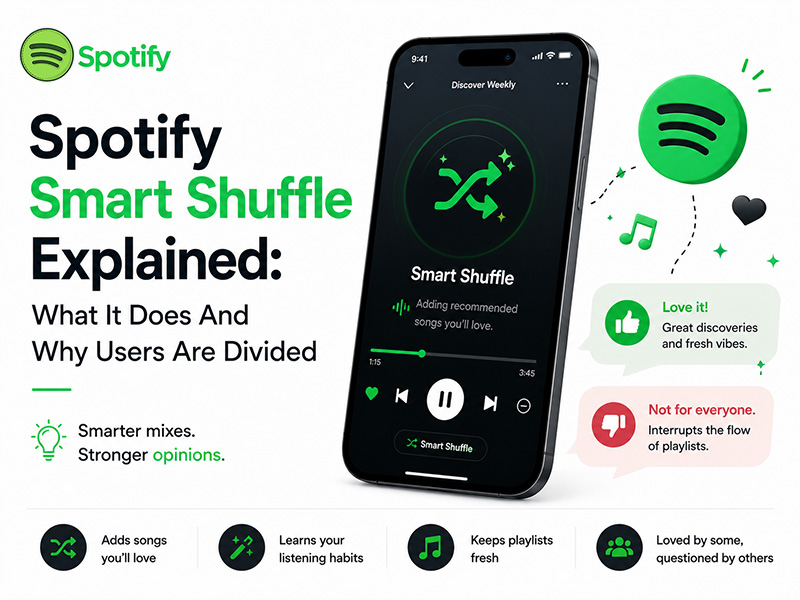 Spotify Smart Shuffle Explained: What It Does And Why Users Are Divided