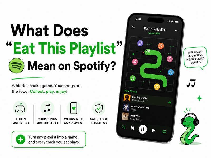 What Does “Eat This Playlist” Mean on Spotify