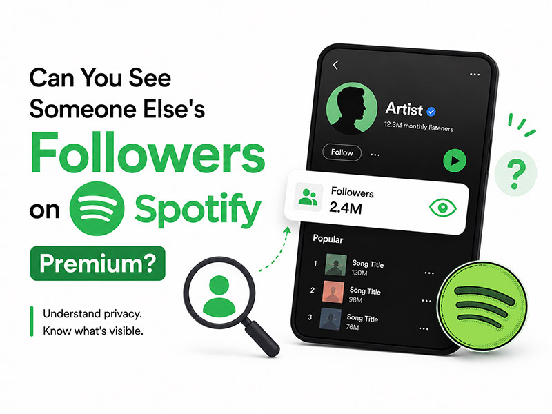 Can You See Someone Else's Followers on Spotify Premium