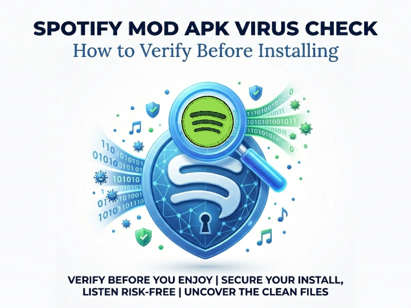 Spotify Mod APK Virus Check: How to Verify Before Installing?